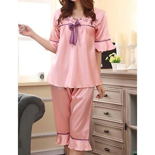 Women Polyester Pajama Medium